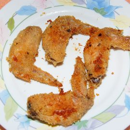 Chicken wings baked