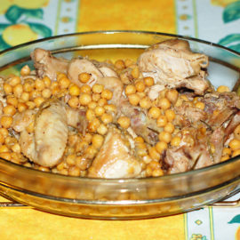 Pollo ai ceci