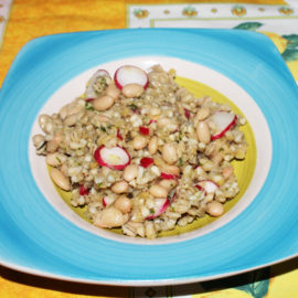 Insalata fagioli e farro