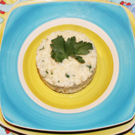 Risotto al Topinambur