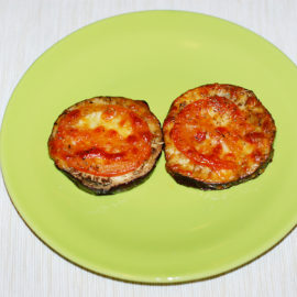 Pizzette di melanzane
