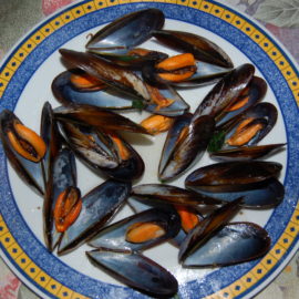 cozze prezzemolo e aglio